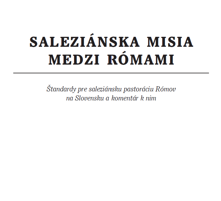salezianska misia medzi romami titulna strana